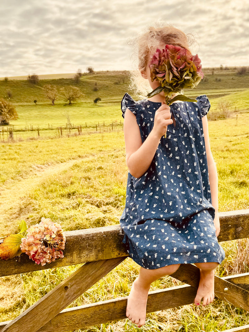 The Midnight Pansy Night Dress